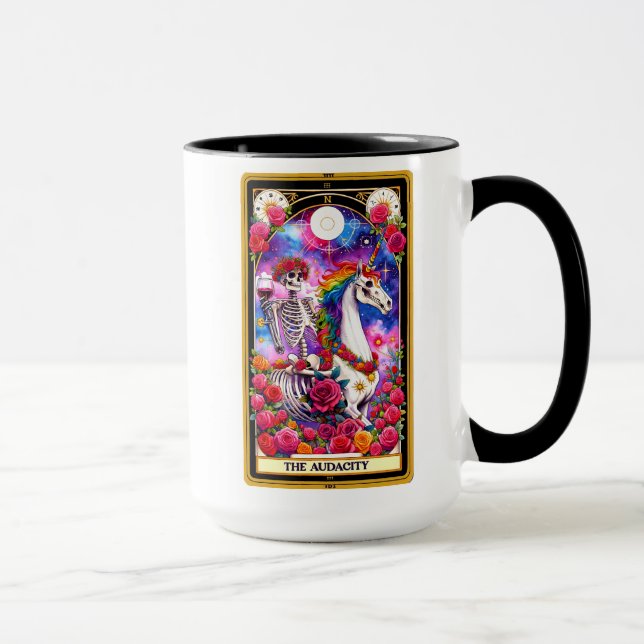 Die lustige Tarot-Karte/die Unverfrorenheit Tasse (Rechts)