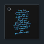 Die lustige Tochter im Jura zu meiner lieben Tocht Geschenkanhänger<br><div class="desc">Die lustige Tochter im Jura zu meiner lieben Tochter im Jura</div>