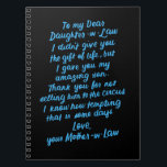 Die lustige Tochter im Jura zu meiner lieben Tocht Notizblock<br><div class="desc">Die lustige Tochter im Jura zu meiner lieben Tochter im Jura</div>