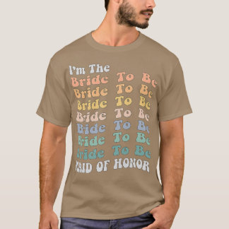 Die lustige Trauzeugin, die Ba passt T-Shirt