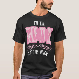 Die lustige Trauzeugin, die Ba passt T-Shirt