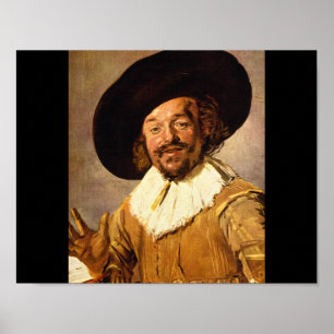 Die lustigen Toper', Franz Hals_Dutch Meister Poster