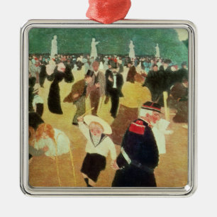 Die Luxemburg-Gärten, 1895 Silbernes Ornament