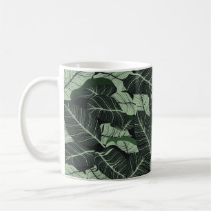 Die luxuriöse Natur verlasse den Hintergrund. Blum Kaffeetasse