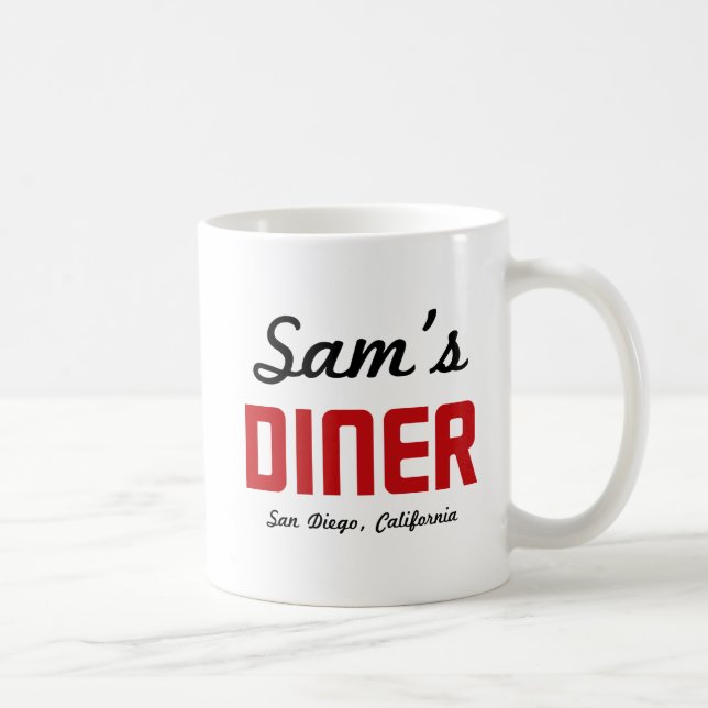 Die Lyons Saga ~ Rechts gab Sams Diner ab Kaffeetasse (Rechts)