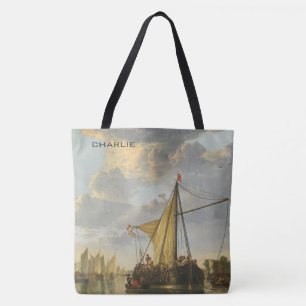 "Die Maas"-Kunsthandtaschen mit Monogramm Tasche