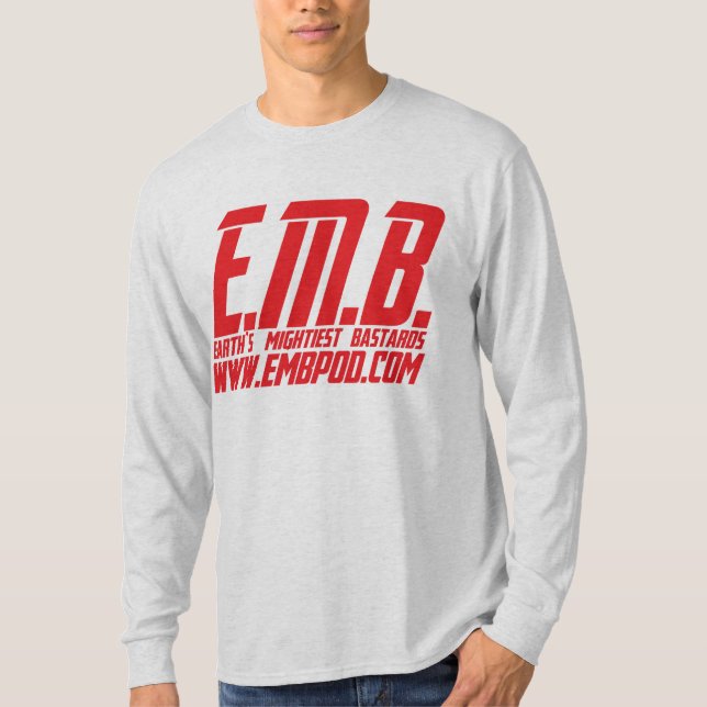 Die mächtigsten bastard der Erde/LS T-Shirt (Vorderseite)