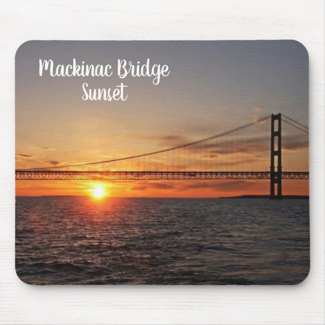 Die Mackinac-Brücke Mousepad (Vorne)