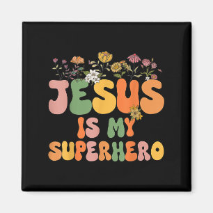 Die Mädchen Jesus ist mein Christlicher Superheld, Magnet