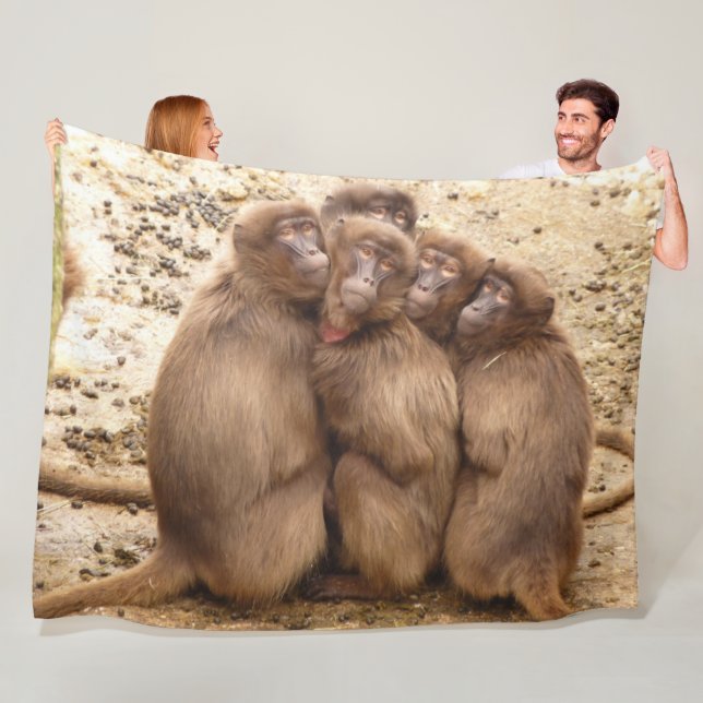 DIE MÄDCHEN SELBST FLEECEDECKE (Beispiel)