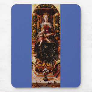 Die Madonna della Candeletta Carlo Crivelli Kunst Mousepad