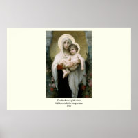 Die Madonna der Rose von Bouguereau (1903)