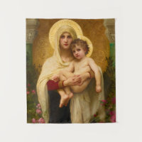 Die Madonna der Rose von William Bouguereau
