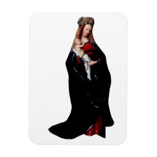 Die Madonna in der Kirche von Jan van Eyck Magnet