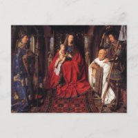 Die Madonna mit Canon van der Paele, Jan van Eyck