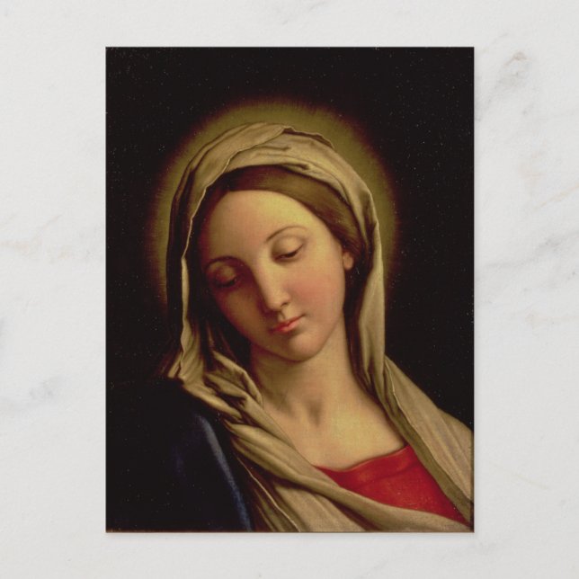 Die Madonna Postkarte (Vorderseite)