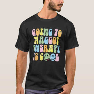 Die Maggot Therapie ist Coole komische Satire Y2K T-Shirt