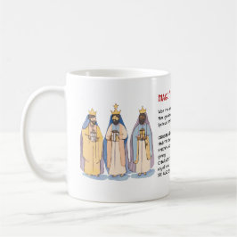 Die Magi, drei Weisen Epiphany-Geschenk, Christlic Kaffeetasse