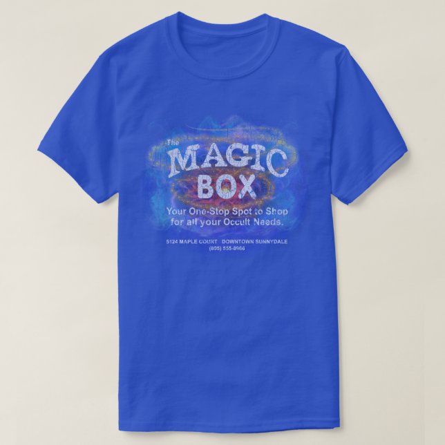 Die Magic Box für alle Ihre Bedürfnisse T-Shirt (Design vorne)