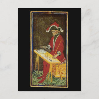 Die Magician-Tarot-Karte Postkarte