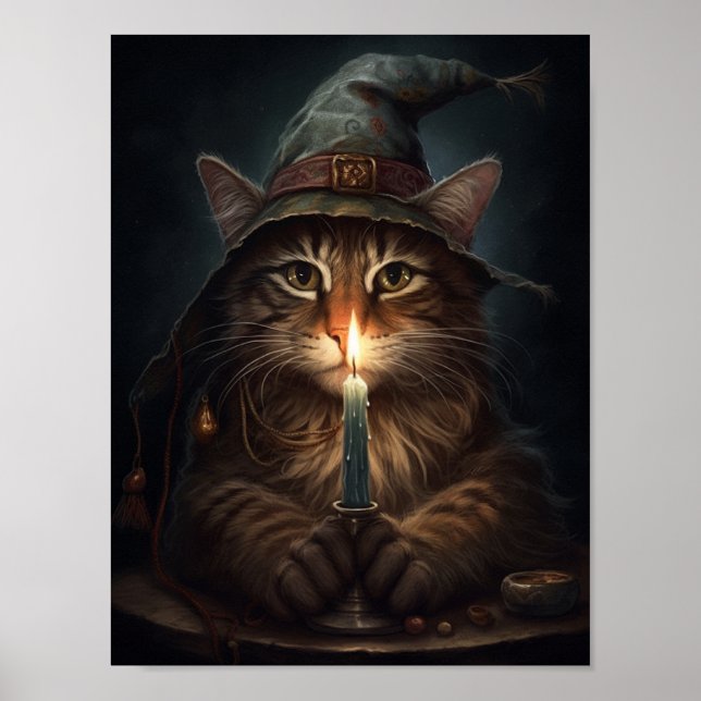 Die Magick Cat Poster (Vorne)