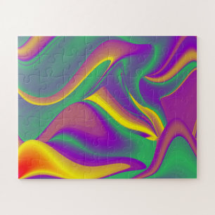 Die Magie der Farben Abstrakt 3D-Rainbowart