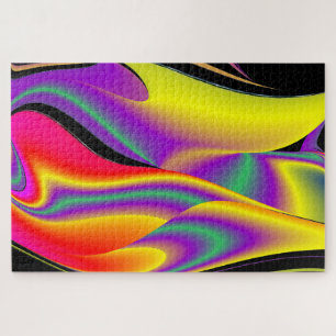 Die Magie der Farben Abstrakt 3D-Rainbowart