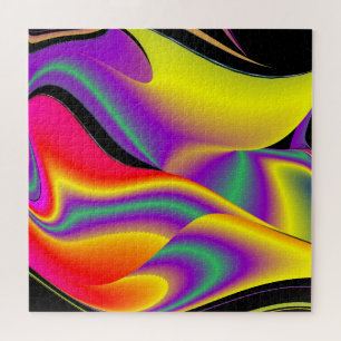 Die Magie der Farben Abstrakt 3D-Rainbowart