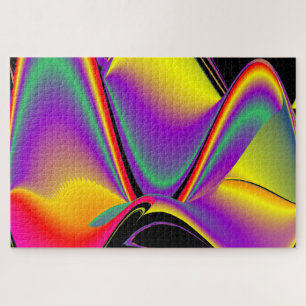 Die Magie der Farben Abstrakt 3D-Rainbowart
