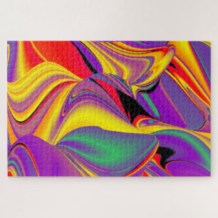 Die Magie der Farben Abstrakt 3D-Rainbowart