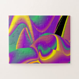 Die Magie der Farben Abstrakt 3D-Rainbowart