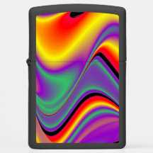 Die Magie der Farben Abstrakt 3D-Rainbowart