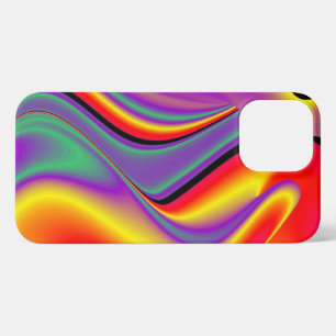 Die Magie der Farben Abstrakt 3D-Rainbowart iPhone 13 Pro Max Hülle