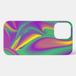 Die Magie der Farben Abstrakt 3D-Rainbowart iPhone 13 Pro Max Hülle