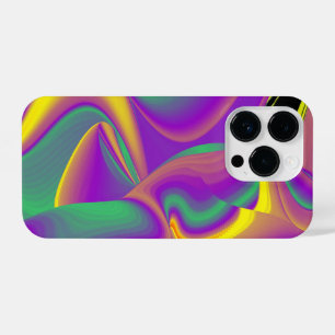 Die Magie der Farben Abstrakt 3D-Rainbowart iPhone 14 Pro Hülle