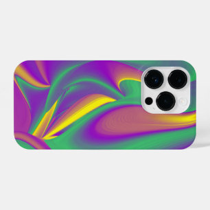 Die Magie der Farben Abstrakt 3D-Rainbowart iPhone 14 Pro Hülle