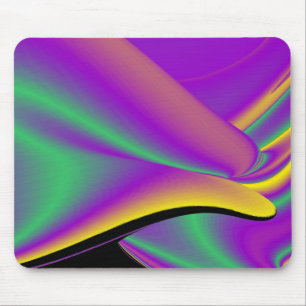 Die Magie der Farben Abstrakt 3D-Rainbowart Mousepad