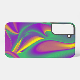 Die Magie der Farben Abstrakt 3D-Rainbowart Samsung Galaxy Hülle