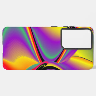 Die Magie der Farben Abstrakt 3D-Rainbowart Samsung Galaxy Hülle