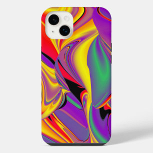 Die Magie der Farben Abstrakte 3D-Rainbowart iPhone 14 Plus Hülle