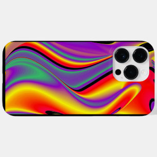 Die Magie der Farben Abstrakte 3D-Regenbogenkunst Case-Mate iPhone 14 Pro Max Hülle