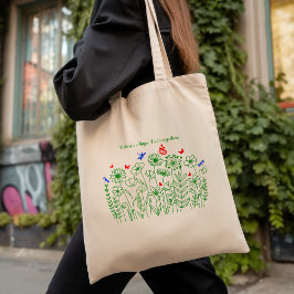 Die Magie der Natur ist überall Tote Tag Tragetasche