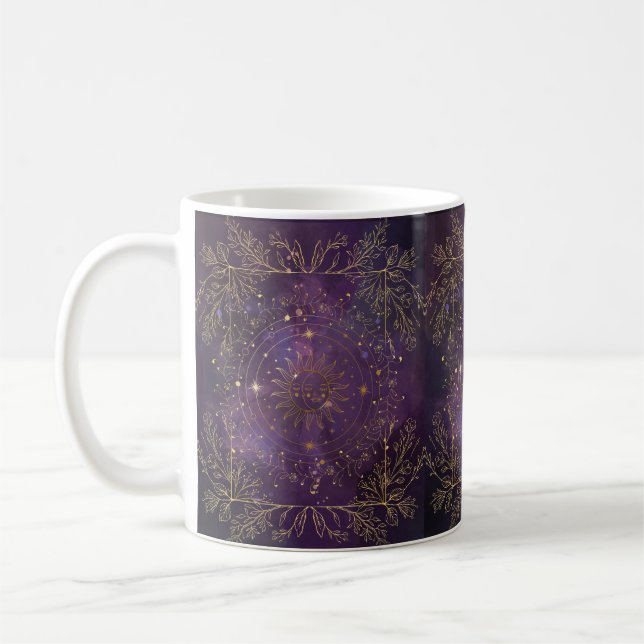 Die Magie der Sonne und des Mondes Kaffeetasse (Links)