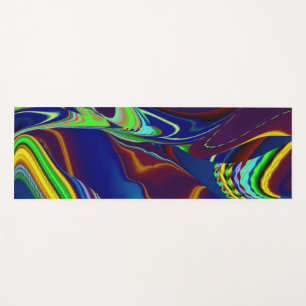 Die Magie des Sommers , Abstrakte 3D-Kunst Yogamatte