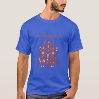 Die Magie des Winters Skandinavische Volkskunst Wa T-Shirt