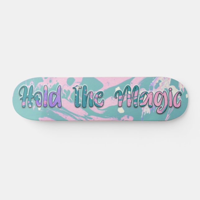Die Magie halten Skateboard (Horizontal)