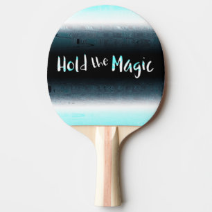 Die Magie halten Tischtennis Schläger