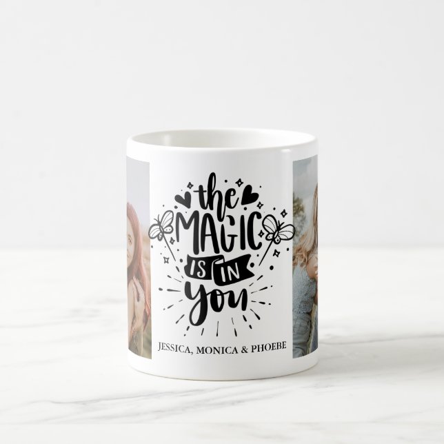 "Die Magie ist in dir" Foto Tasse (Mittel)