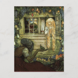 Die Magier Cape John Bauer Poster Postkarte