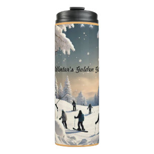 "Die magische Touch des Winters" Thermosbecher